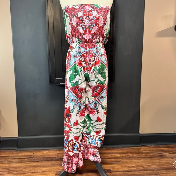 Boutique floral romper - Picture 1 of 11